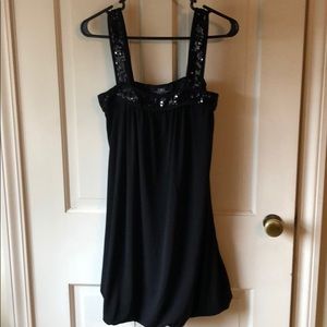 Little black dress size medium sequin